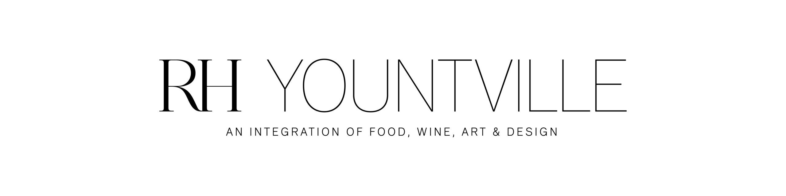 RH Yountville serves delicious food at the edge of town in Yountville California.