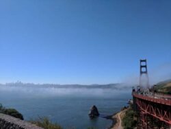 The Golden Gate Bridge offers a breathless view every time you look at it.